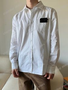 xinxinbuy Hommes designer Tee t shirt paris Sea Wave Broderie manches longues coton femmes vert blanc noir gris XS-2XL