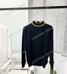 xinxinbuy Mens Designer Hoodie Sweater roma collar Jacquard letter Mujeres lujo negro azul gris blanco S-2XL