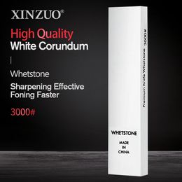 Xinzuo slijpende stenen keukenaccessoires dubbele zijde 3000 grit slijpsteen whetstone messlanner 240415