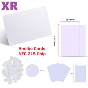 Xiruoer Cartes Amiibo pour le jeu Carte NFC-215 Cartes nfc PVC Mini étiquette de pièce de monnaie pour le contrôle d'accès RFID Carte HF Passive Accepter l'impression 1000 pièces