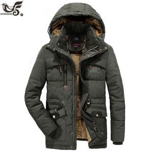 XIYOUNIAO de talla grande L ~ 7XL 8XL Parka de invierno para hombre, chaqueta, abrigo para hombre, rompevientos grueso de algodón acolchado, abrigo de nieve cálido de 30 grados