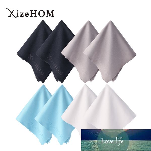 XizeHOM Nettoyant pour lunettes de haute qualité 20 * 20cm Chiffon de nettoyage en microfibre pour lingettes pour lentilles de téléphone