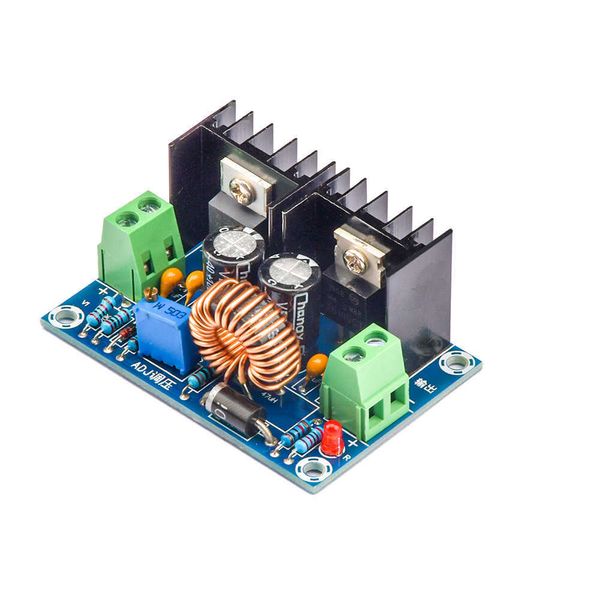 XL4016 8A 200W Buck Converter DC Step Down Board 4-40V a 1.25-36V Módulo regulador de voltaje de fuente de alimentación ajustable