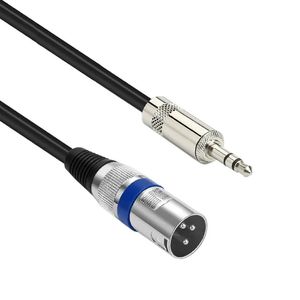 XLR 3-pins 3,5 mm audiokabel Microfoonkabel 3,5 windingen XLR mannelijke/vrouwelijke mengkabel 3,5 windingen