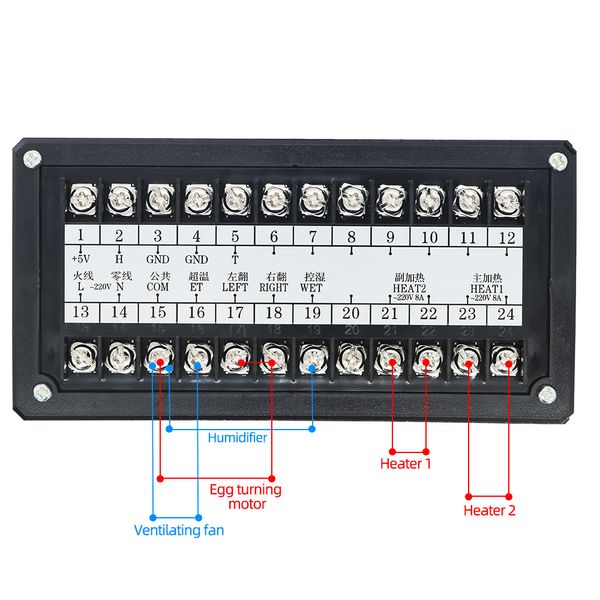 Système de contrôle d'incubateur d'oeuf d'oeuf d'oeuf automatique XM-18 MINI Digital Incubateur Incubateur d'oeufs Hatcher System 40% de rabais