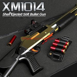 XM1014 Shotgun Softs Balles Toy Gun Shell Shrowing Rifle Rifle Foam Darts Look Real Collection Manual Shooting For Adults Adults Outdoor CS PUBG Game Prop Cadeaux pour garçons