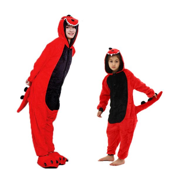 Regalo de Navidad para niños Animales Kigurumi Pijama Familia Matriz