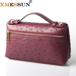 XMessun Fashion Designer Hands Sac à main autruche Sac d'embrayage portable Sac d'embrayage 2024 sac à main sac à main sac de maquillage sac de tendance 240321