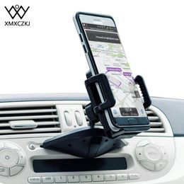 XMXCZKJ Support de téléphone universel pour voiture Support de fente DD Support mobile Support de téléphone portable Support de smartphone dans la voiture pour Iphone X 8 7S C1282M