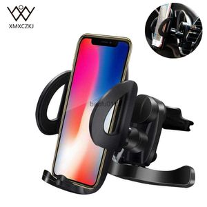 XMXCZKJ Universele telefoonhouder 360 verstelbare auto Air Vent Mount Auto mobiele telefoon houder Stand Mobiele smartphone GPS Accessoires L230619