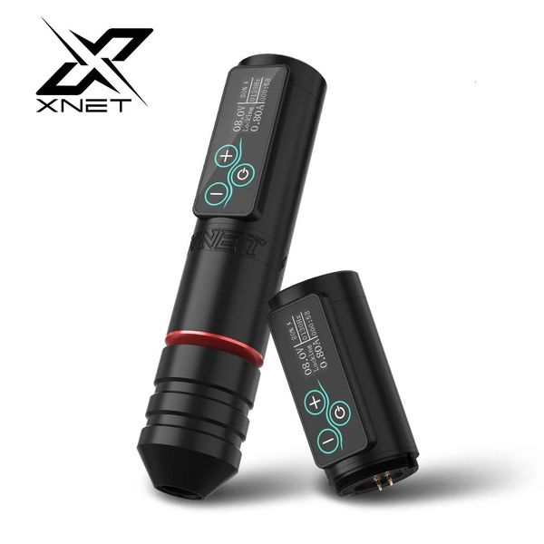 XNET Vane Machine à tatouer sans fil Puissant moteur sans balais avec écran tactile Capacité de la batterie 2400 mAh pour tatoueurs 240103