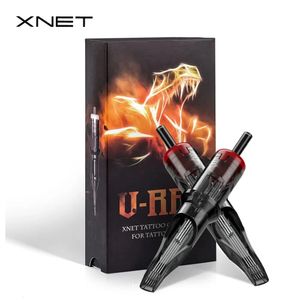 XNET VREX 20PCS Tattoo Cartridge Naald Ronde Magnum RM 0,35 mm voor permanente make -upnaalden 1205RM 1207RM 1211rm 1215RM 1219RM 240416