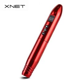 XNET – Machine de maquillage permanente sans fil, stylo, Eyeliner, outils de Micropigmentation Semi-Permanent avec affichage numérique LCD 240129