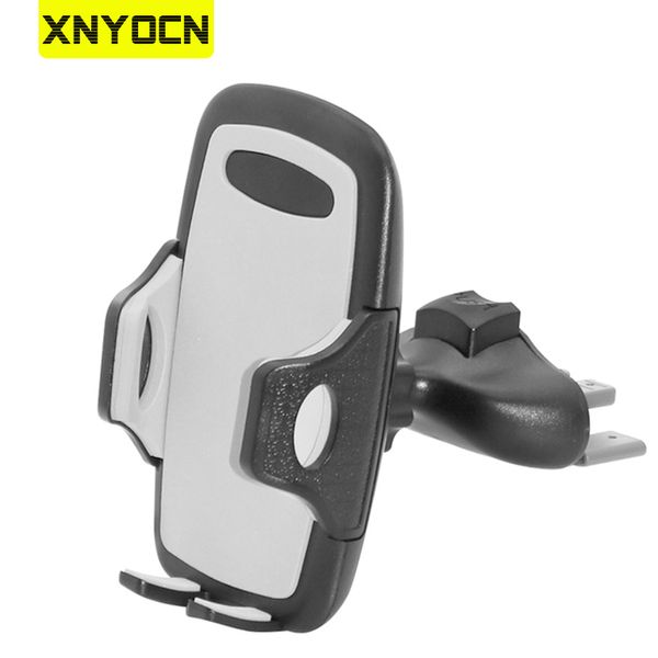 Xnyocn Support de téléphone portable Fente pour CD Support de voiture pour évent Support pour iPhone 8 Xiaomi 4a Redmi 4x redmi note 5 plus Support pour smartphone