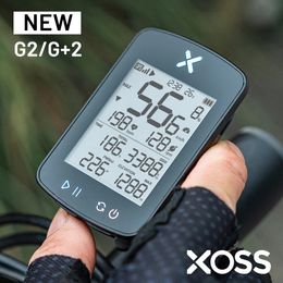 XOSS G2 G2 Fietscomputer Draadloze GPS Fietsen Snelheidsmeter Racefiets MTB Waterdicht ANT Cadans Snelheid Smart Fietscomputer 240307