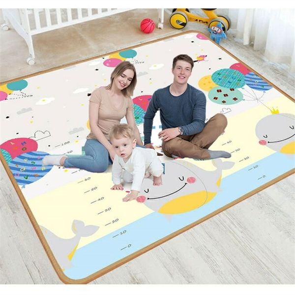 XPE respectueux de l'environnement épais bébé rampant pliant tapis jouer pour enfants tapis de sécurité enfant tapis tapis de jeu 210320