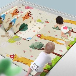 XPE Opvouwbare babyspeelmatten Klimmat 1 cm Baby kruipend tapijt Waterdicht peutertapijt Kinderdagverblijf Gym Cadeaus voor kinderen 231225