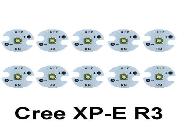 XPE R3 LED CHIP 3W High Power Light XP-E LED LAMP R3 EMITTER LED AVEC 16 mm en dissipateur frais blanc 3665458