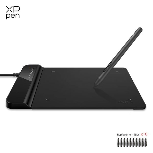 XPPen Star G430S Tablette de dessin Tablette graphique 4x3 pouces avec stylet sans batterie 8192 niveaux pour OSU Drawing Design Windows Mac 240115