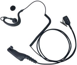 XPR 7550 7550e Oortelefoon Caroo G Shape Headset voor met microfoon PTT Motorola XPR 6550 APX6000 APX4000 APX7000 XPR7580 XPR7580e XPR7350e 6580 6350