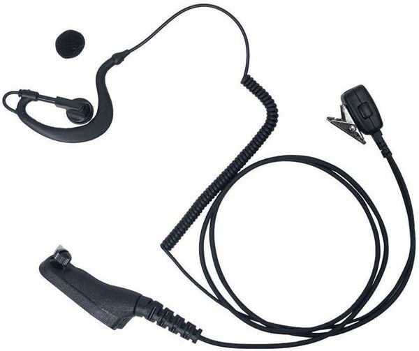 XPR 7550 7550e Écouteur Caroo G Forme Casque pour avec Micro PTT Motorola XPR 6550 APX6000 APX4000 APX7000 XPR7580 XPR7580e XPR7350e 6580 6350