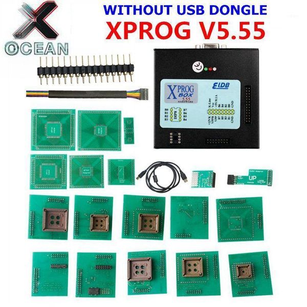 Xprog V5 55 XPROG M ECU programmeur 5 55 sans boîtier de Dongle USB V5 55 Kit de réglage de puce ECU spécialement pour CAS4 Decryp12383