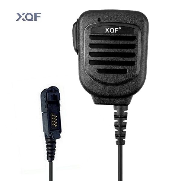 XQF Microphone Radio main SM109 épaule IP67 Microphone étanche à l'eau pour Motorola talkie-walkie XiR P6600 P6628 E8600 DP2000