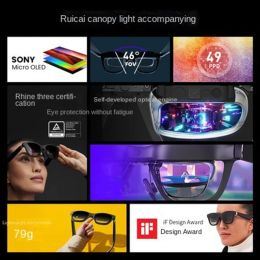 Xreal nreal air smart verres AR Portable AR Space Giant Giant Screen 1080p Affichage de l'ordinateur mobile 3D HD Cinéma privé