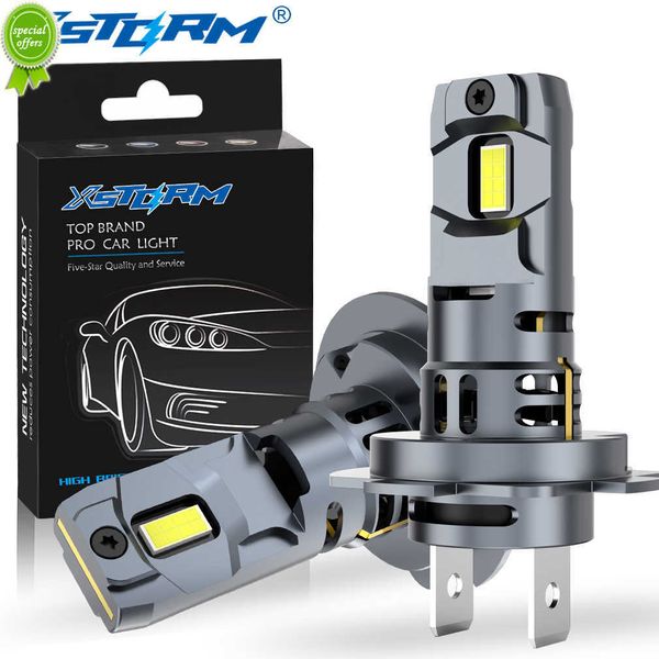 XSTORM H7 bombilla de faro LED Mini inalámbrico 60W 20000LM 6500K CSP para faros de coche lámparas de diodo automático H7 Turbo Led 12V automóvil