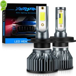 XSTORM-Mini faro Led para coche bombilla de 12V 15000LM H1 H4 H7 H8 H11 9005 HB3 9006 HB4 9004 HB1 9007 HB5 H13 luces compatibles con lámpara Turbo