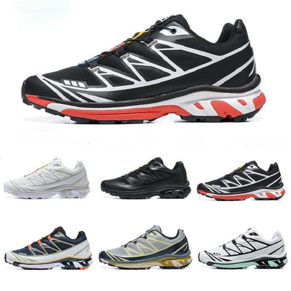 XT-6 Running Shoes Lab Sneaker Triple Whte Black Stars Collide Showing Shoe Couns de zapatillas de aire al aire libre Sports Sports Chaussures Zapatos Men and Women 36-45