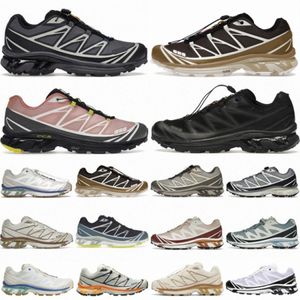 XT-6 Triple Negro Blanco Azul Lunar Rock Wren Kangaroo XT 6 Hombres Mujeres Vintage Khaki Monument Phantom Zapatillas deportivas Zapatillas deportivas