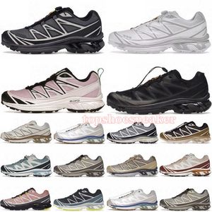 XT XT6 Triple Running Men Athletic Mens Trainers Solomon Shoes Sneakers coureurs Monument Phantom Safari Women Sneaker Taille 36-45