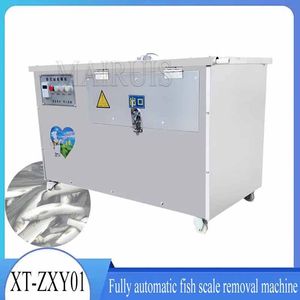 XT-ZXY01 Type Électrique Grattage Poisson Échelle Maker Automatique Supprimer Échelle De Poisson Machine En Acier Inoxydable Poisson Scal Grattoir Commercial