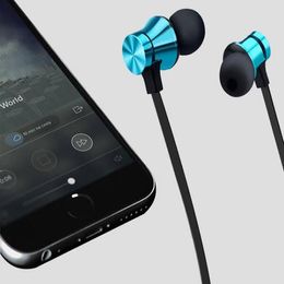 XT11 Bluetooth-hoofdtelefoon Magnetische Wireless Running Sport Oortelefoon Headsets BT 4.2 met Mic Mp3 Earbud voor iPhone LG-smartphones in doos