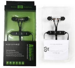 XT11 Bluetooth Casque Magnétique Sans Fil Sport Écouteurs Casque BT 4.2 avec Micro MP3 Écouteurs Pour iPhone LG Smartphones dans la Boîte