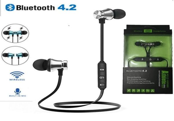 XT11 Bluetooth Casque Magnétique Sans Fil Running Sport Écouteurs Casque BT 42 avec Micro Écouteur Pour Smartphones4472458