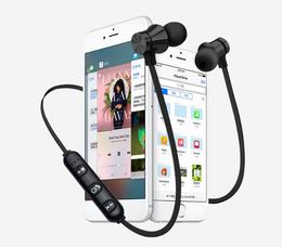 XT11 Aimant Casque Sans Fil BT4.2 Bluetooth Écouteurs avec Micro Écouteurs Basse Casque pour IPhone Samsung LG Smartphones