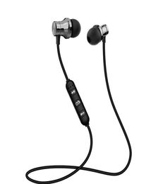 XT11 Draadloze sportheadset XT11 Bluetooth 42 HD Stereo-oortelefoon Magnetische hoofdtelefoon Ruisonderdrukking met retailpakket4500161