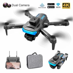 XT5 Drone Professional 4k HD Caméra Mini Drone Évitement d'obstacles à quatre voies Maintien de la hauteur RC Hélicoptère Pliable Quadcopter Rc Drone