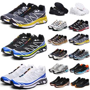 XT6 Chaussures de course avancées masculines Blanc Blue Triple Black Mesh Ailes 2 Blanc Blue rouge Jaune jaune Speed Speedcross Men Femmes