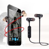 Écouteurs stéréo sans fil XT6 4.2 Microphone Bluetooth Écouteurs de basse Sport Sport Raccord pour I-Phone Samsung LG Smart Téléphone avec boîte de détail