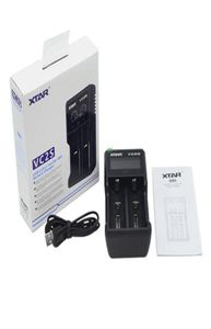 XTar VC2S Chager NIMH Batterijlader met LCD -display voor 10440 18650 18350 25500 26650 Liion Batteries Chargersa244526438