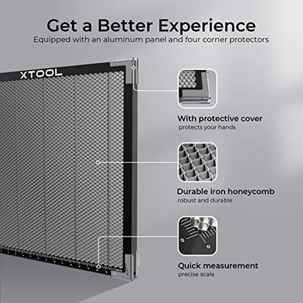 Tabla de trabajo de Honeycomb de XTool para herramientas de cortador