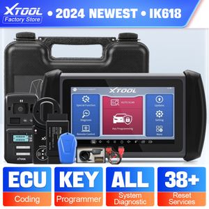 Xtool Inplus IK618 Programmeur de clé automatique Identique à l'immobilisation de codage ECU codage ECU X100 PAD3