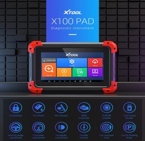 Xtool Origineel X100 Pad Auto Key Programmer Oil Rest Tool kilometerse aanpassing Update Online X100PAD -functie als X300 Pro8342392