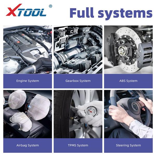 XTOOL PS80 Professionelles OBD2-Automobil-Vollsystemdiagnosetool ECU-Codierung Ps 80 Update Online301G