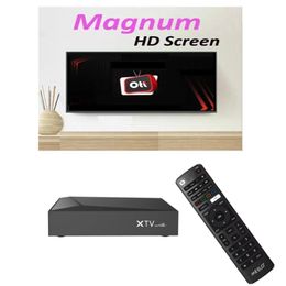 XTV Air Smart TV Box Android 11 Amlogic S905W2 XTV SE2 2GB RAM 16 Go Rom My TV en ligne 5G WiFi XTV Duo Stalker Set Top Box Ajouter Magnum 12M TV Fro Canada Mexique Afrique américaine