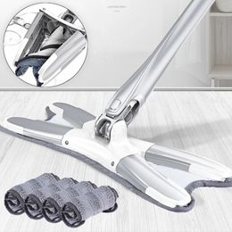 Xtype Floor Mop Cleaning Mops Reusable Microfibra Almohadillas 360 ° Flat para el hogar Reemplace las herramientas domésticas de lavado a mano 240412