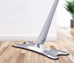 Xtype vloer dweil met 3 % herbruikbare microfiber pads 360 graden platte dweil voor huis vervangen hand washuispas huishoudelijke reinigingsgereedschap15615783